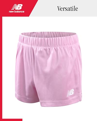 New Balance Meninas Shorts Esportivos - De Corrida Em Malha Desempenho Ativo Ginástica Dolphin Para