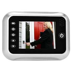 Deurbelviewer, 3,5 inch LCD digitale deurbel met 120 ° brede kijkhoek bij weinig licht, 1-32G geheugenkaart, deurviewer…