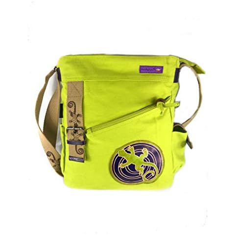 Sac Macha en coton et cuir Cover