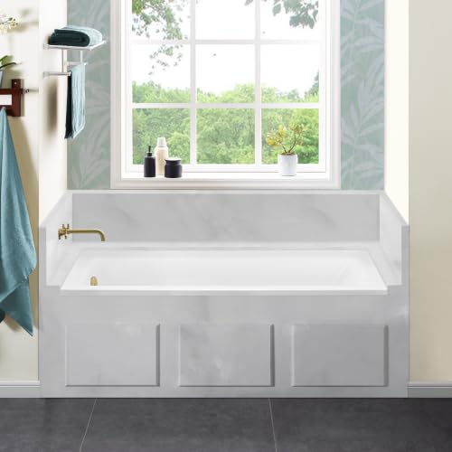 Image of Swiss Madison Voltaire 66 inch x 32 inch Left-Hand Drain Alcove Bathtub