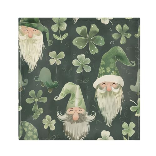 Servilletas de tela patrón St. Patrick's Day pack x6 miniatura 1