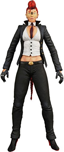 NECA - Crimson Viper, Figura de 18 cm, Street Fighter 4 Serie 1 (NEC0NC44604)