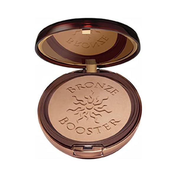 Physicians-Formula-Bronze-Booster-Glow-Boosting-Pressed-Bronzer-Light-to-Medium-030-Ounce Physicians Formula Bronze Booster Pressed Bronzer - Vitamin-Infused Glow Activators, Mistake-Proof Formula, Natural Finish, Cruelty-Free & Hypoallergenic - Light to Medium