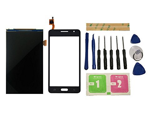 Flügel pour Samsung Galaxy Grand Prime G531 SM-G531 SM-G531F LCD display + Ecran Vitre Tactile Touch Screen Digitizer Noir Pièces de remplacement & outils