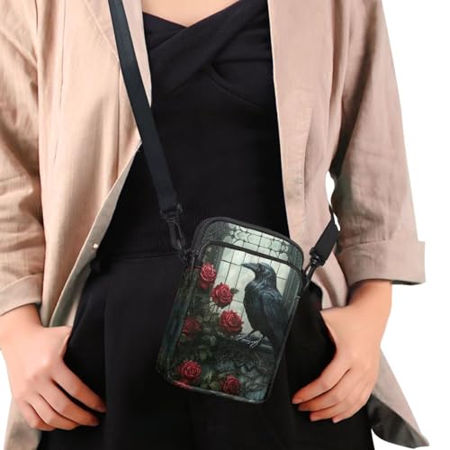 Image of Lightweight Small Crossbody Bags Cell Phone Purses Travel Pouch Shoulder Bag for Women