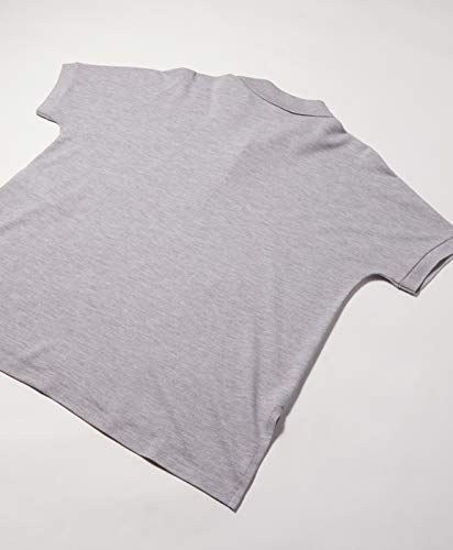 Polo manga curta feminina relax fit, Cinza Mescla, G