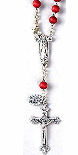 Our Lady of Guadalupe Car Mirror Rosary One Decade