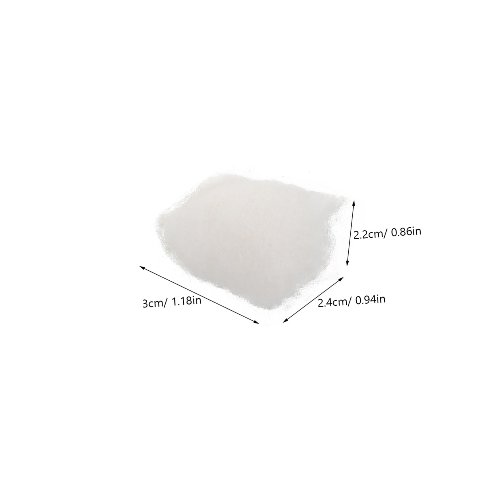 Healeved Bolitas de Algodón Puro de Color white para Desmaquillar y Cuidado de Uñas, Suaves y Absorbentes, 500g, Uso Doméstico | Suaves y Ligeras, Uso Doméstico, Formato Desechable, para Piel y Limpieza Diaria
