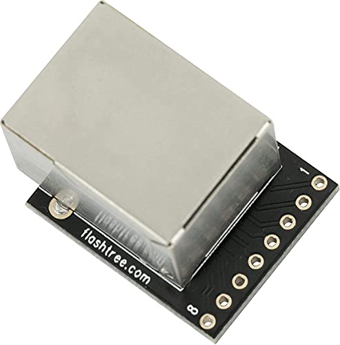 Kit tablero breakout conector RJ45 8 pines x2 miniatura 4
