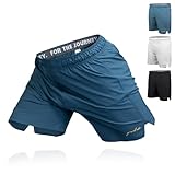 Gold BJJ Airflex Jiu Jitsu Shorts - Fight Short for No...