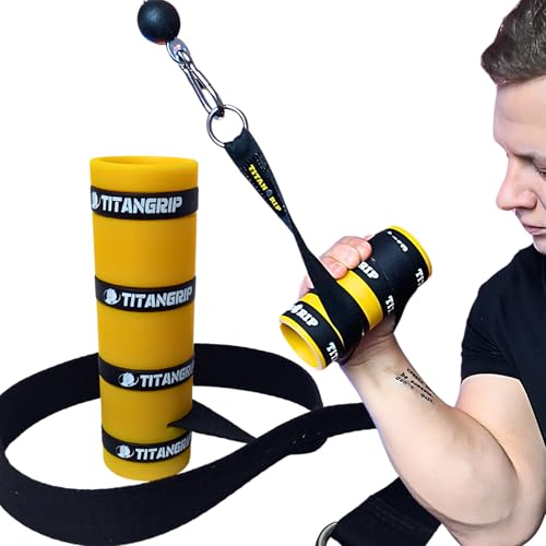 TITANGRIP Multi Spinner | Handtrainer Unterarmtrainer für Klettern/Armwrestling vom deutschen Marktführer