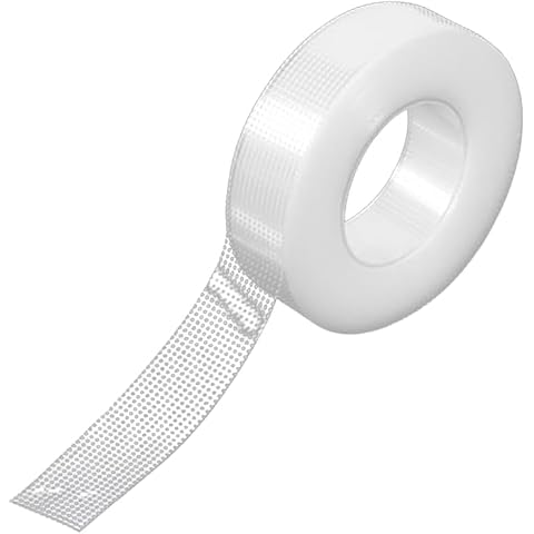 Transparent White Tape 30 Pcs - Hypoallergenic Tape for Sensitive Skin, Painless Removal, Breathable Comfortable to Exercise Cover