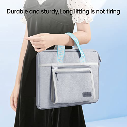 Laptop Bag, Durable Travel Bag for Business, Compatible with MacBook Air/Pro, HP, Dell and Asus Laptops(15.6 inch)4