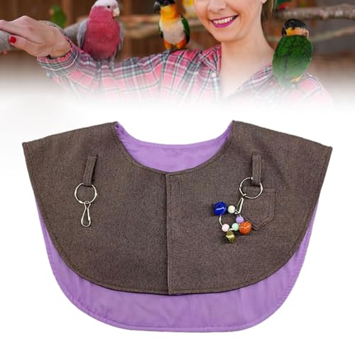 Generic Protetor de ombro anti -scratch de, xale, pendurar brinquedos de tornozelo de pássaro guarda