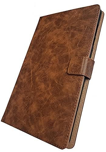 Image of M CartCover for Samsung Galaxy Tab A9 Cover Case 8.7 inch, Flip Stand Cover Case for Samsung Galaxy Tab A9 Tablet Cover [SM-X110 /X115 /X117 (Texture Dark Brown)