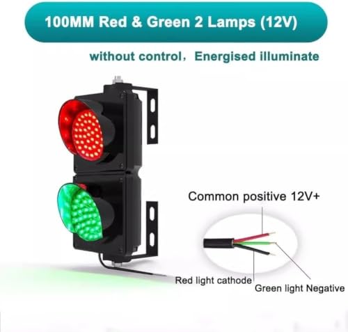 Semáforo led industrial TYH impermeable IP65 con robusta carcasa policarbonato 4