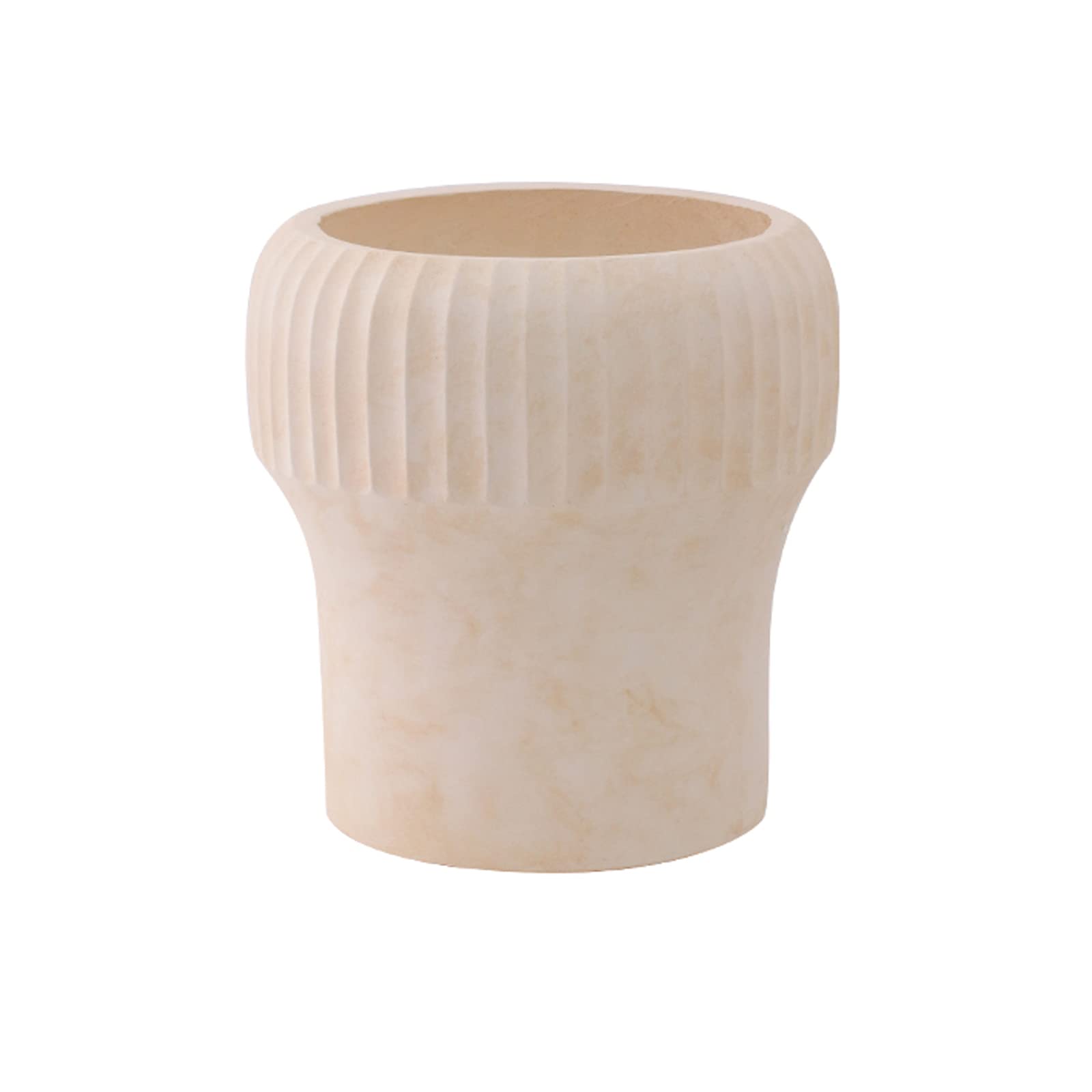 Vasi da Giardino Vasi da Fiori in Cemento, vasi da piantare Moderni con Foro di drenaggio, Vaso da Fiori Decorativo per l'home Office, fioriere per Interni ed Esterni