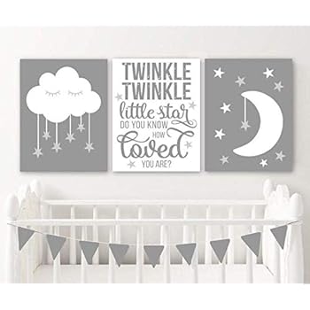 star and moon nursery theme