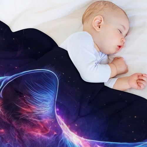 Couverture neon chat lavable pour des soirées cocooning chaleureuses