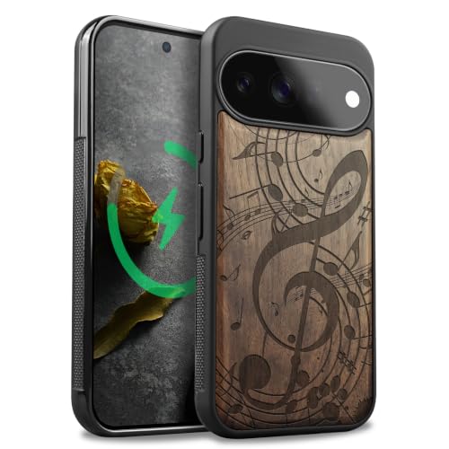 Google Pixel 11 case antichoc en bois pour éviter les rayures