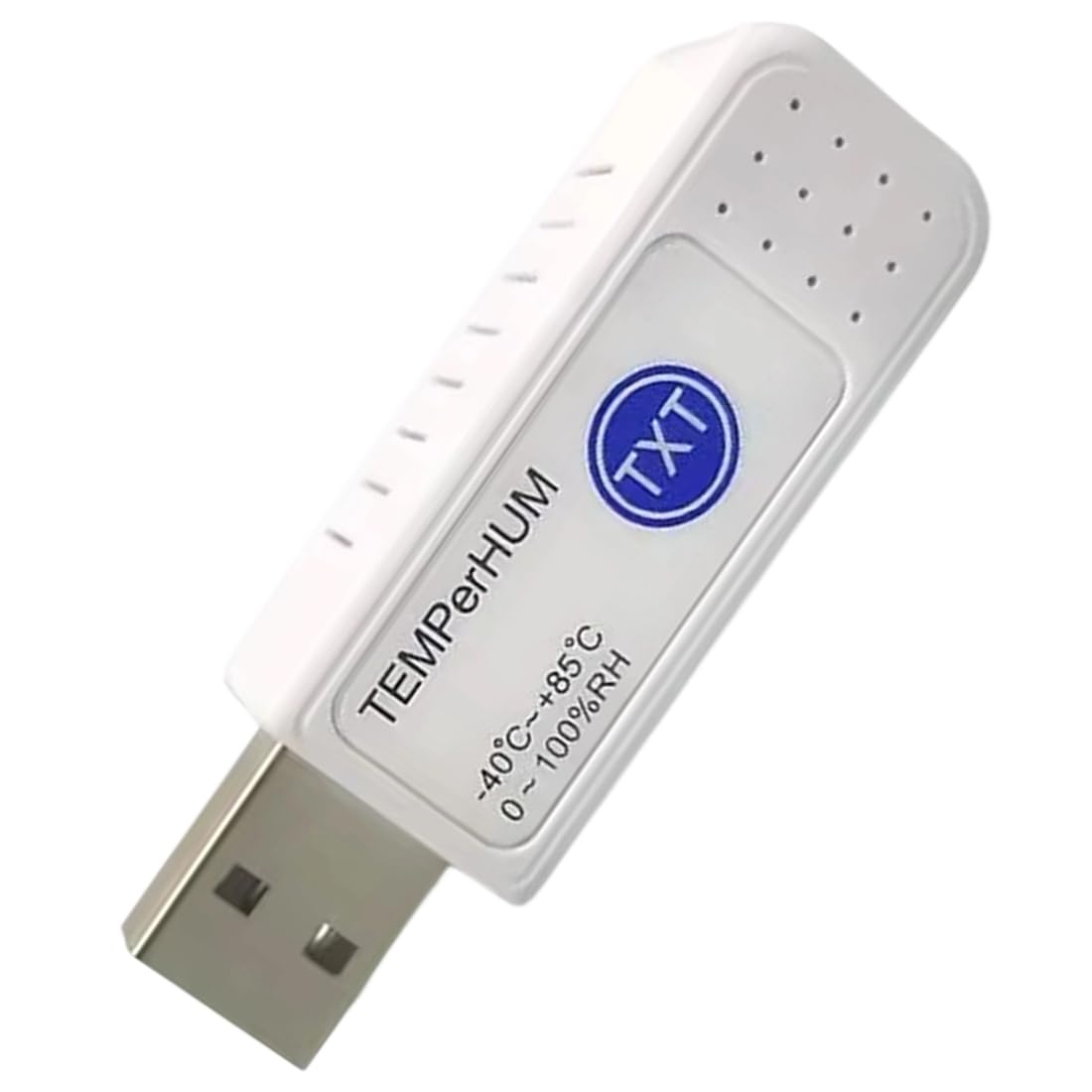 Aundhegrtt As Shown Mini Pc Temperhum Sensor Usb Hygrometer Hid Temperature Humidity Remote Control