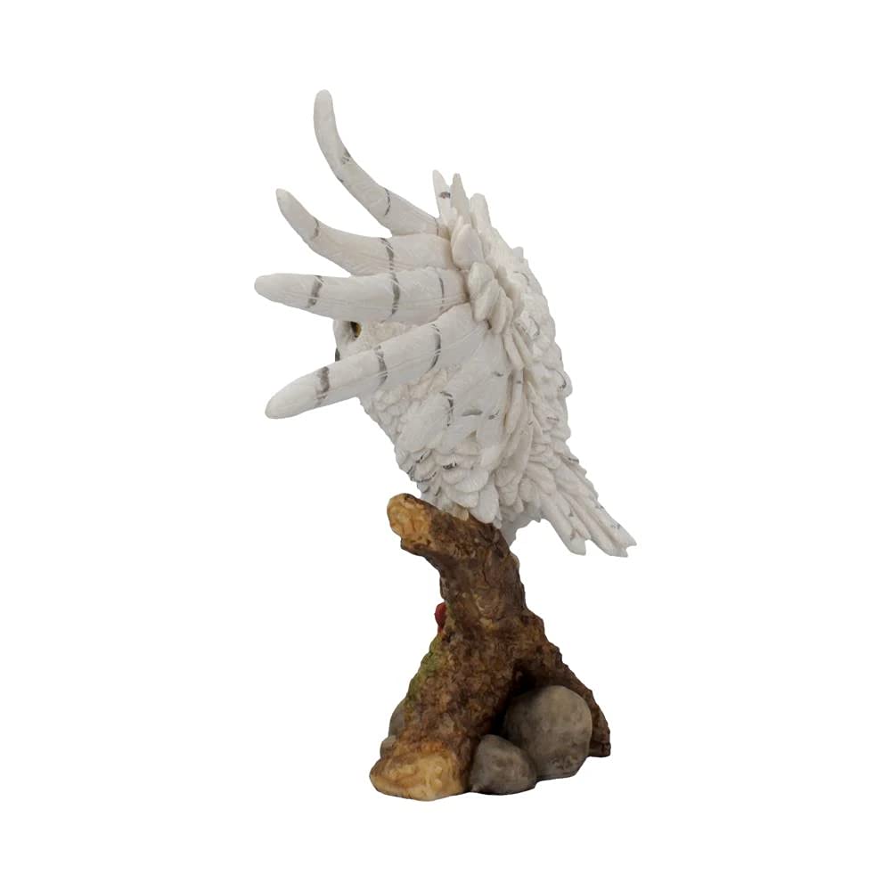 Nemesis Now Nevado Rest - Figura Decorativa, 30 cm, Color Blanco