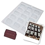 👉【Uso seguro de moldes de chocolate/caramelos】 Mantén tu molde lejos de la luz solar directa y no exponer a temperaturas superiores a 50 grados. No utilices demasiada presión para quitar tus artículos del molde. Las temperaturas extremas (frío o caliente) pueden causar que el moho se deforme o se agriete.