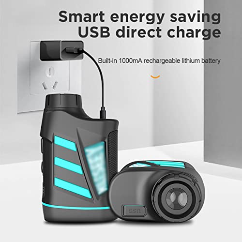 HYQNG-Telemetro-de-Golf-telemetro-de-Mini-Golf-de-600M-800M-1000M-Sistema-de-teleobjetivo-optico-de-Enfoque-Fijo-6X-medidor-de-Distancia-de-Medida-Deportiva-para-Caza-Caza-al-Aire-Libre