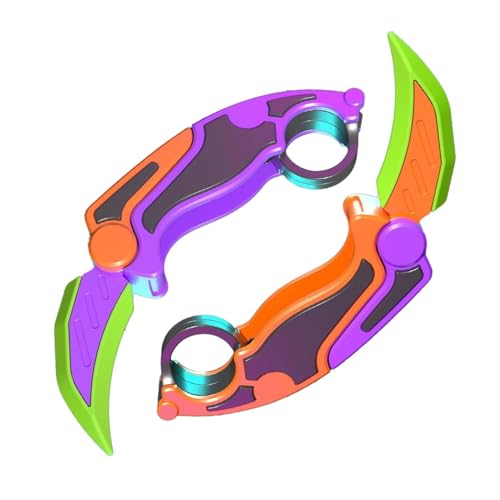 3D Gravity Plastic Switchblade Fidget Toy (Claw)