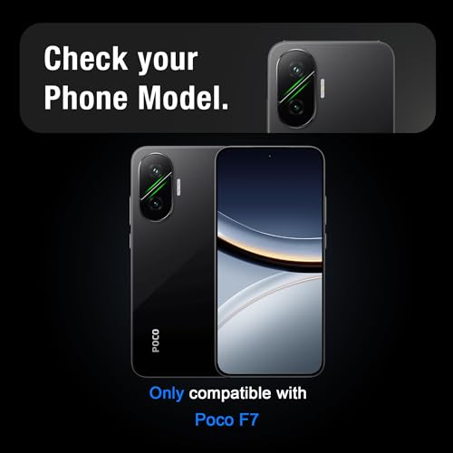 Image of Supershieldz NeoGuard HD+ Tempered Glass Screen Protector Guard for Poco X8 Pro Max /Poco F7, 9H Hardness | Case-Friendly | Easy Installation Kit