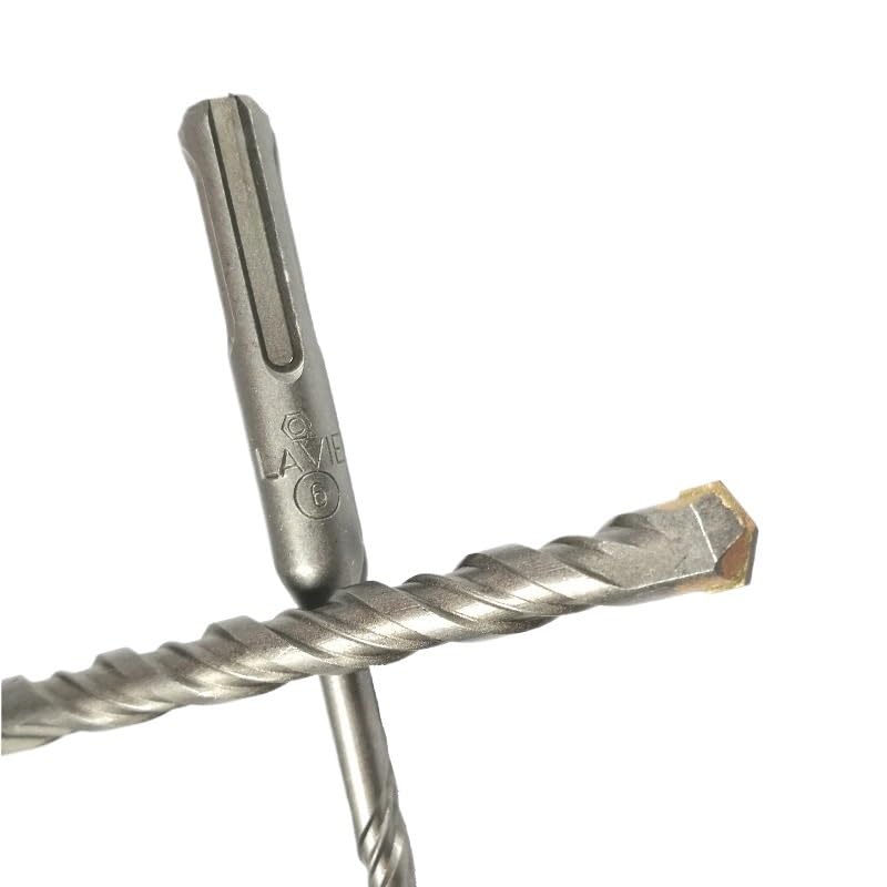 Vista 2 de Broca Martillo Eléctrico, Juego De Brocas De 4.331 in, 0.157 in, 0.197 in, 0.236 in, Bloque De Ladrillo para Pared De Hormigón, Sierra Perforadora