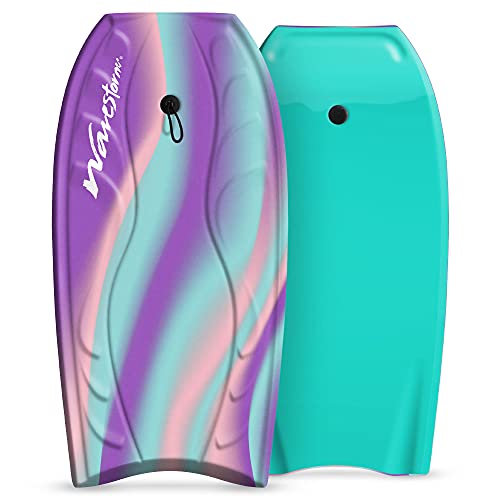 Wavestorm Foam Bodyboard 40" | Bodyboards Recreational Beginners All Surfing Levels | Contoured Deck and Channel Bottom | for Lake Pool Beach | Rigidity Built for Performance Wave Riding
