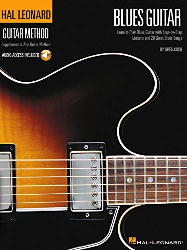 Hal Leonard Guitar Method Blues Guitar | Beginner and Intermediate Lessons | Learn 12-Bar Blues, Scales and Riffs | TAB and Online Audio Play-Along