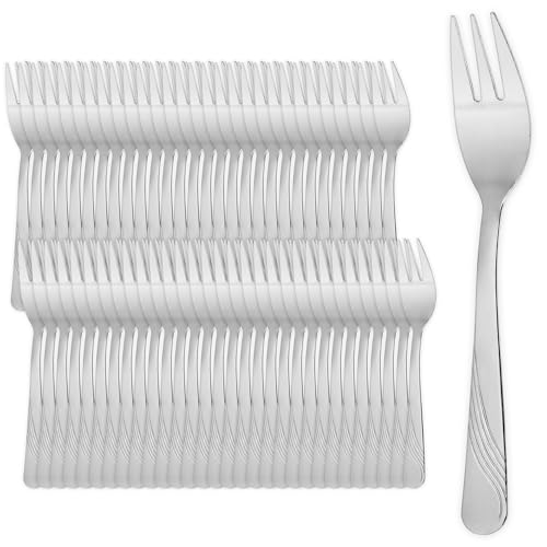 GRÄWE Kuchengabeln 60 Stück, Serie RÜGEN aus Edelstahl
