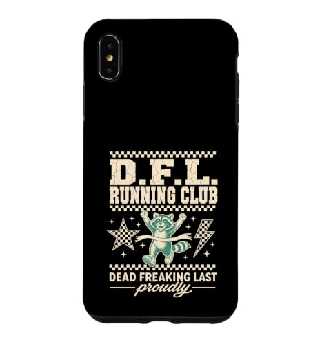 DFL Running Club Dead Freaking Last Runner Case for iPhone Xs Max