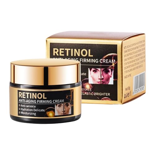 Crema Reafirmante para la Piel | Loción Tónica Reafirmante - Crema de Cuidado Reafirmante e Hidratante 50g para Rostro, Cuello y Contorno de Ojos de Uso Nocturno