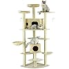 Go Pet Club Cat Tree, 80-Inch, Beige