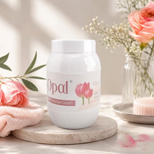 Image of OPAL Flora Herbal All Purpose Cream for Deep Nourishing & Refreshing Moisturizing Cream - Hydrating & Revitalizing Skin Care Cream All Skin Types - 800gm
