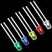 ARCELI 100 PCS Bombilla de luz LED de Cinco Colores de Alto...