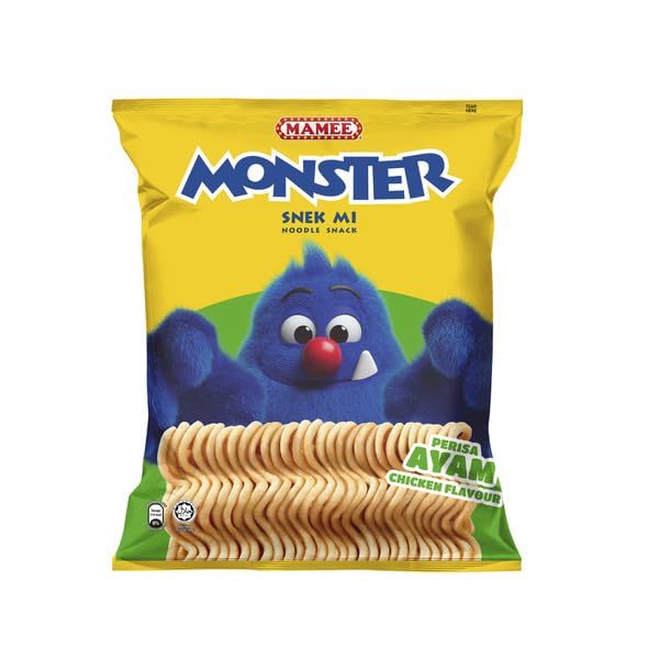 Mamee – MAMEE MONSTER CHICKEN (8x25g) : Amazon.com.au: Grocery