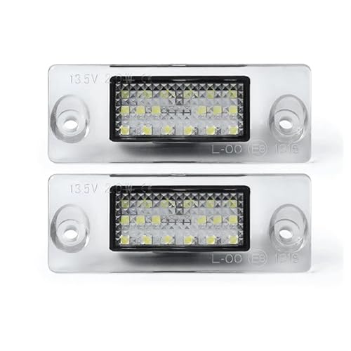 Plafones de luz de matrícula LED para renovar la iluminación de Audi A3