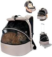 Amazon.co.jp: ibiyaya FC2462 猫 犬 ペットリュック 3WAY 90°開口