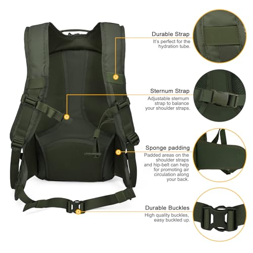 Image of Mardingtop 18L /28L Backpack Tactical Trekking Backpack Outdoor Hiking Backpacks for Camping Hiking Travel