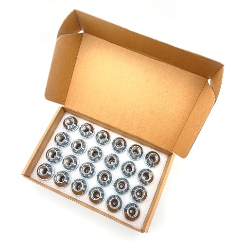 Image of 24pcs 14x1.5mm One-Piece Chrome OEM Factory Style Large Lug Nuts Compatible with 2015-2020 F-150 Expedition Lincoln Navigator Factory Stock Wheels