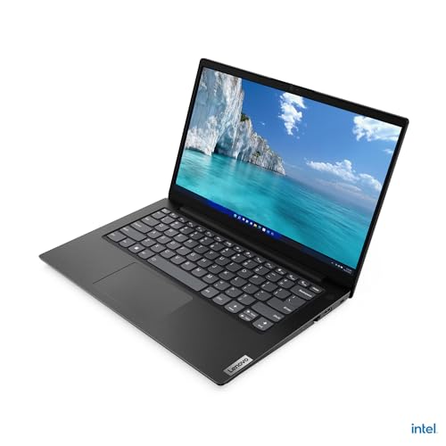 Image of Lenovo V14 G4 14 inch FHD Laptop, with Free Lifetime Microsoft Office, Intel i7-13620H, 8GB RAM, 256GB SSD, Intel UHD Graphics, Windows 11 Pro, Business Black, Copilot, with USB Hub