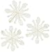 Beistle 15-Pack Winter Snowflakes for Parties, 3-1/2-Inch-4-1/2-Inch