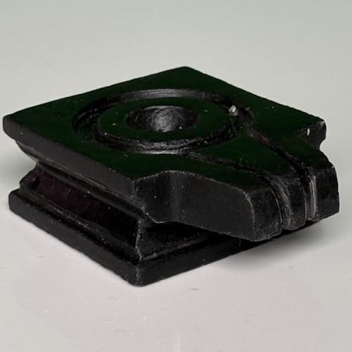 Image of Jaleri Yoni Base, Lingam Holder, Jalahari, Goripitham, Aadhar Saktipith Pitham Argha Stand Panapitham Hasta Kamal Base Jaleradhari For Narmadeshwar Shivling (3 Inch Square jaladhari)