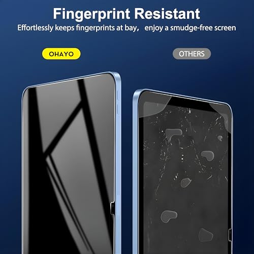 Image of OHAYO 9H Military Strength Car Display Screen Protector for iPad 11th Generation (A16) 11 inch & iPad 10th Generation 10.9 inch - Ultra Hard Scratch Resistant Protective Film, Not Tempered, Bubble-Free, HD Clear, Full Coverage Guard