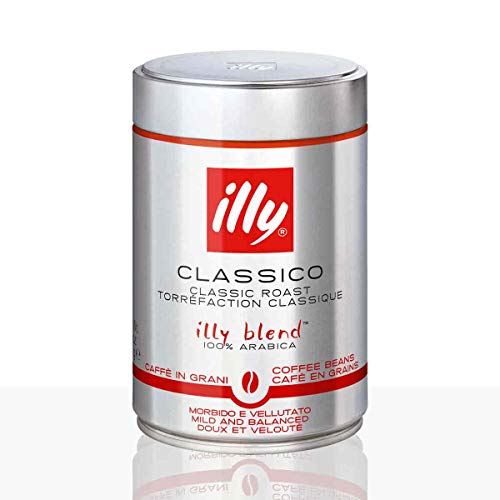 illy Espresso Normal Roast - Grano entero (250 g, 12 unidades)
