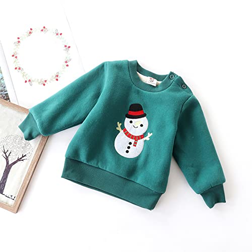 sfdgfhyf Boys Girls Cartoon Animals Long Sleeve Thick Pullover Sweatshirt Tops Blouse Christmas Clothes Outfits Cool Clothes3